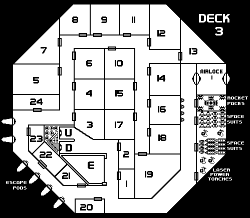 Deck Three schematic