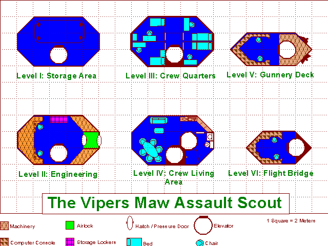 Viper's Maw deck plans
