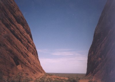 Funny
valley, Kata Tjuta