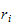 $r_{i}$