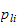 $p_{li}$