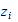 $z_{i}~$