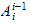 $A_{i}^{i-1}$