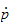 $\dot{p}$