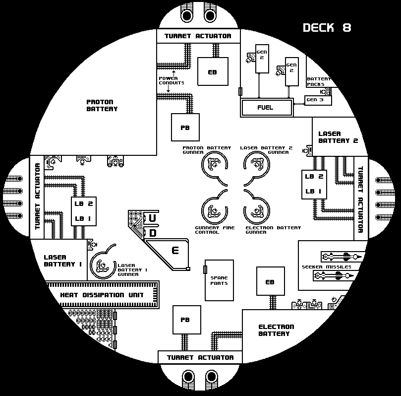 Deck Eight schematic